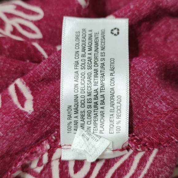 Ava & Viv Tropical Sleeveless Dress Size 3X - Picture 5 of 5